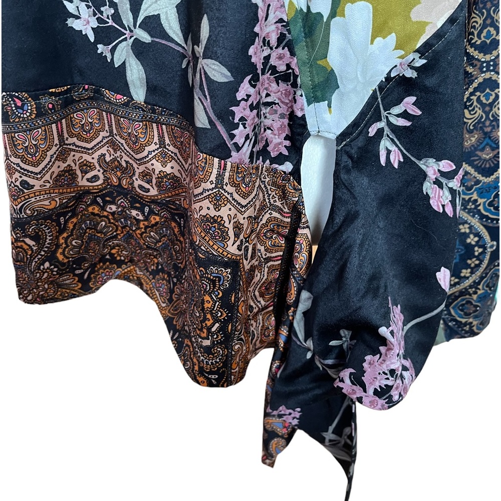 Anthropologie Tiny Patchwork Blooms Blouse Size M… - image 8
